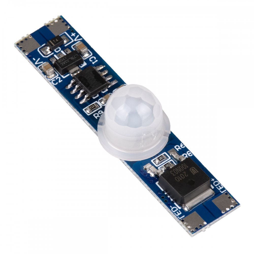 GloboStar® 70697 Mini Αισθητήρας Modular για Προφίλ Αλουμινίου με PIR Ανιχνευτή-Αισθητήρα Κίνησης 360° 3m Motion Sensor DC 5-24V Max 192W - 70697 GloboStar® 70697 Mini Αισθητήρας Modular για Προφίλ Αλουμινίου με PIR Ανιχνευτή-Αισθητήρα Κίνησης 360° 3m Motion Sensor DC 5-24V Max 192W