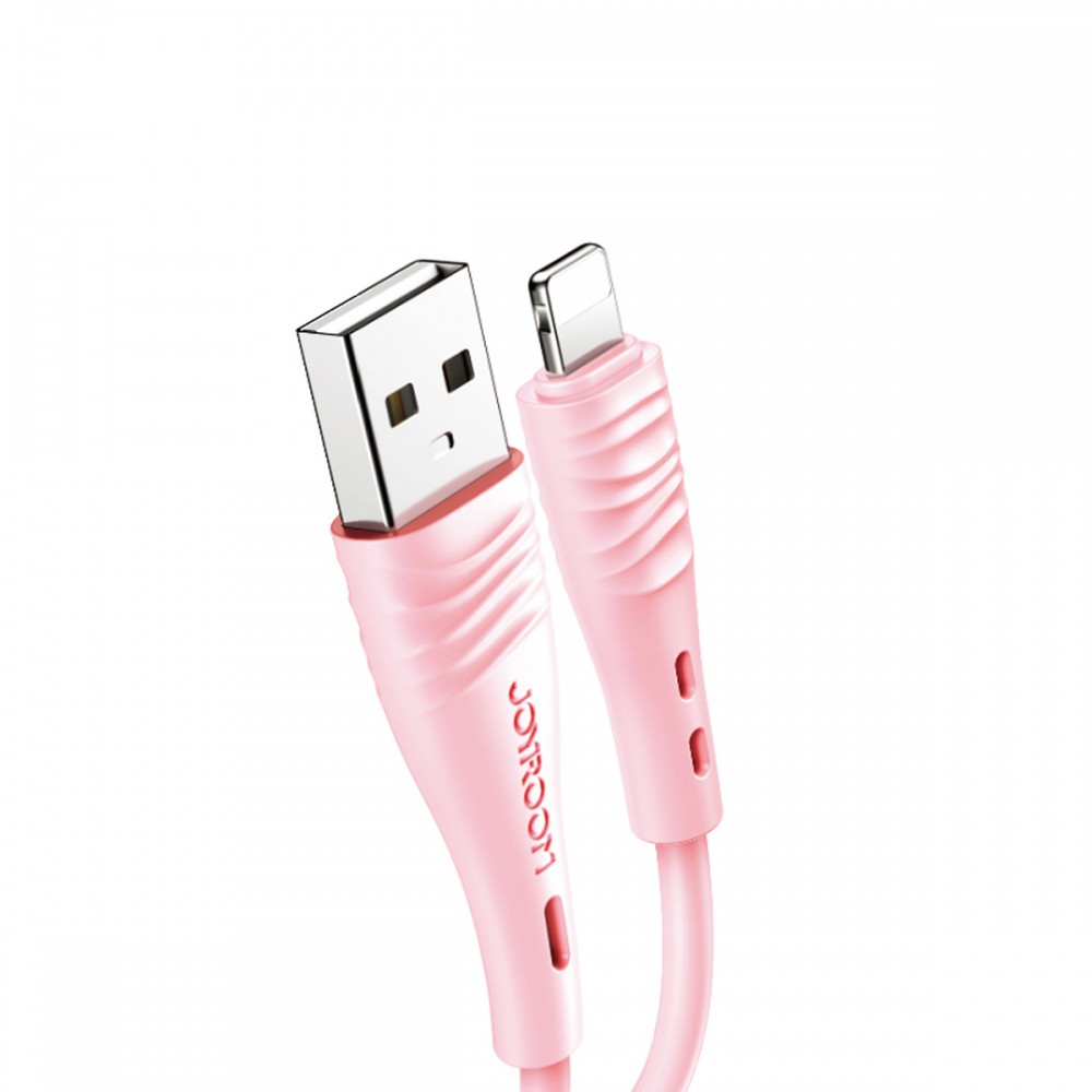 GloboStar® 87004 JOYROOM Originals JR-S118 Καλώδιο Φόρτισης Fast Charging Data iPhone 1M από Regular USB 2.0 σε 8 Pin Lightning Ροζ - 87004 GloboStar® 87004 JOYROOM Originals JR-S118 Καλώδιο Φόρτισης Fast Charging Data iPhone 1M από Regular USB 2.0 σε 8 Pin Lightning Ροζ - 87004