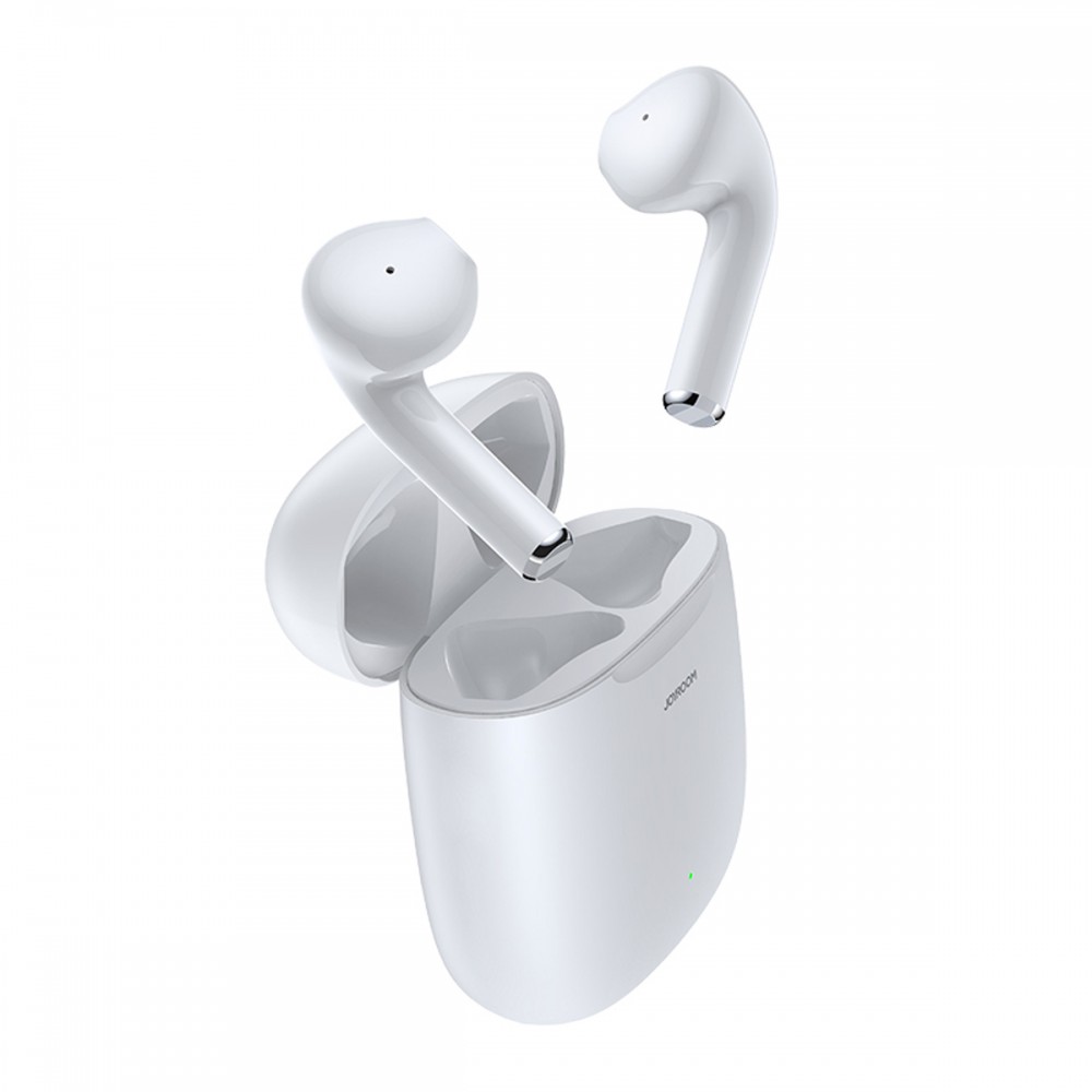 GloboStar® 87056 JOYROOM Originals JR-T13 Bilateral TWS Earphones με Θήκη Φόρτισης True Wireless Bluetooth V5.0 Binaural Συμβατό με iOS & Android Λευκό - 87056 GloboStar® 87056 JOYROOM Originals JR-T13 Bilateral TWS Earphones με Θήκη Φόρτισης True Wireless Bluetooth V5.0 Binaural Συμβατό με iOS & Android Λευκό - 87056