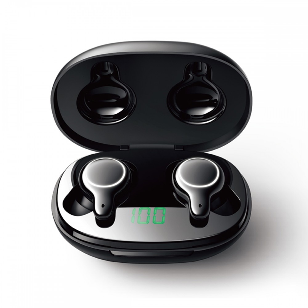 GloboStar® 87057 JOYROOM Originals JR-T12 LED Display TWS Earphones με Θήκη Φόρτισης True Wireless Bluetooth V5.0 Binaural Συμβατό με iOS & Android Μαύρο - 87057 GloboStar® 87057 JOYROOM Originals JR-T12 LED Display TWS Earphones με Θήκη Φόρτισης True Wireless Bluetooth V5.0 Binaural Συμβατό με iOS & Android Μαύρο - 87057