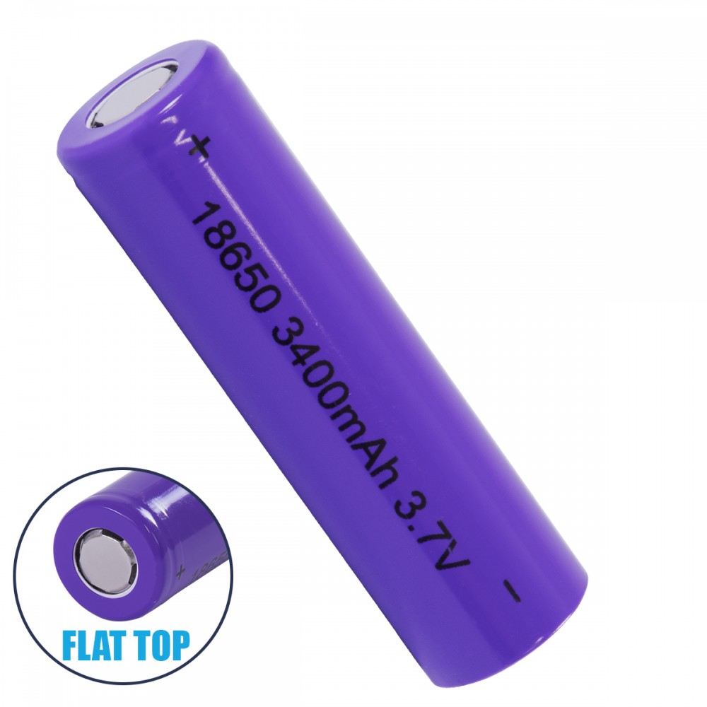 GloboStar® 79097 Επαναφορτιζόμενη Μπαταρία Λιθίου 18650 FLAT PIN 3600mAh Li-ion 3.6V 12.6Wh με Overcharge / Discharge Προστασία - 79097 GloboStar® 79097 Επαναφορτιζόμενη Μπαταρία Λιθίου 18650 FLAT PIN 3600mAh Li-ion 3.6V 12.6Wh με Overcharge / Discharge Προστασία - 79097