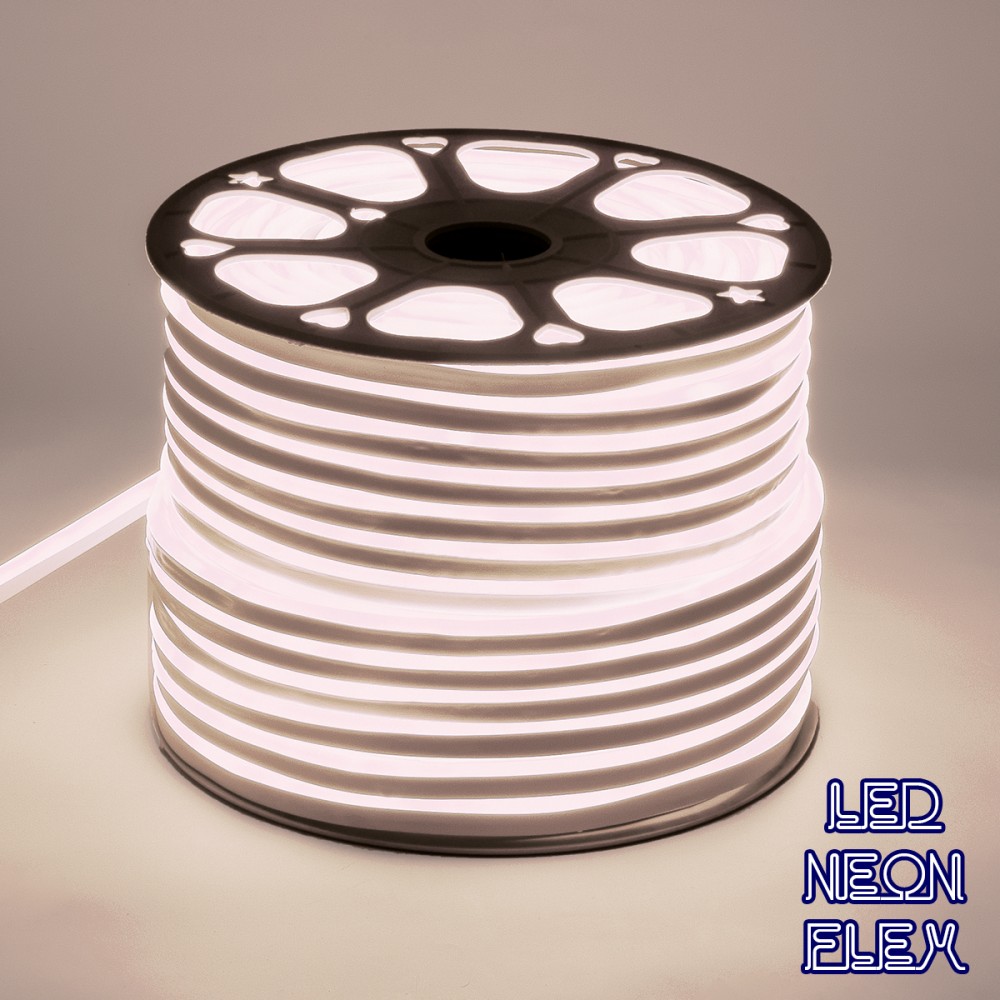 GloboStar® 70571 OVALE 120° Degree Neon Flex Epistar LED SMD 2835 1m 12W/m 120LED/m 1284lm/m 120° DC 230V Αδιάβροχη IP68 Φυσικό Λευκό 4500K Dimmable - 70571 GloboStar® 70571 OVALE 120° Degree Neon Flex Epistar LED SMD 2835 1m 12W/m 120LED/m 1284lm/m 120° DC 230V Αδιάβροχη IP68 Φυσικό Λευκό 4500K Dimmable - 70571