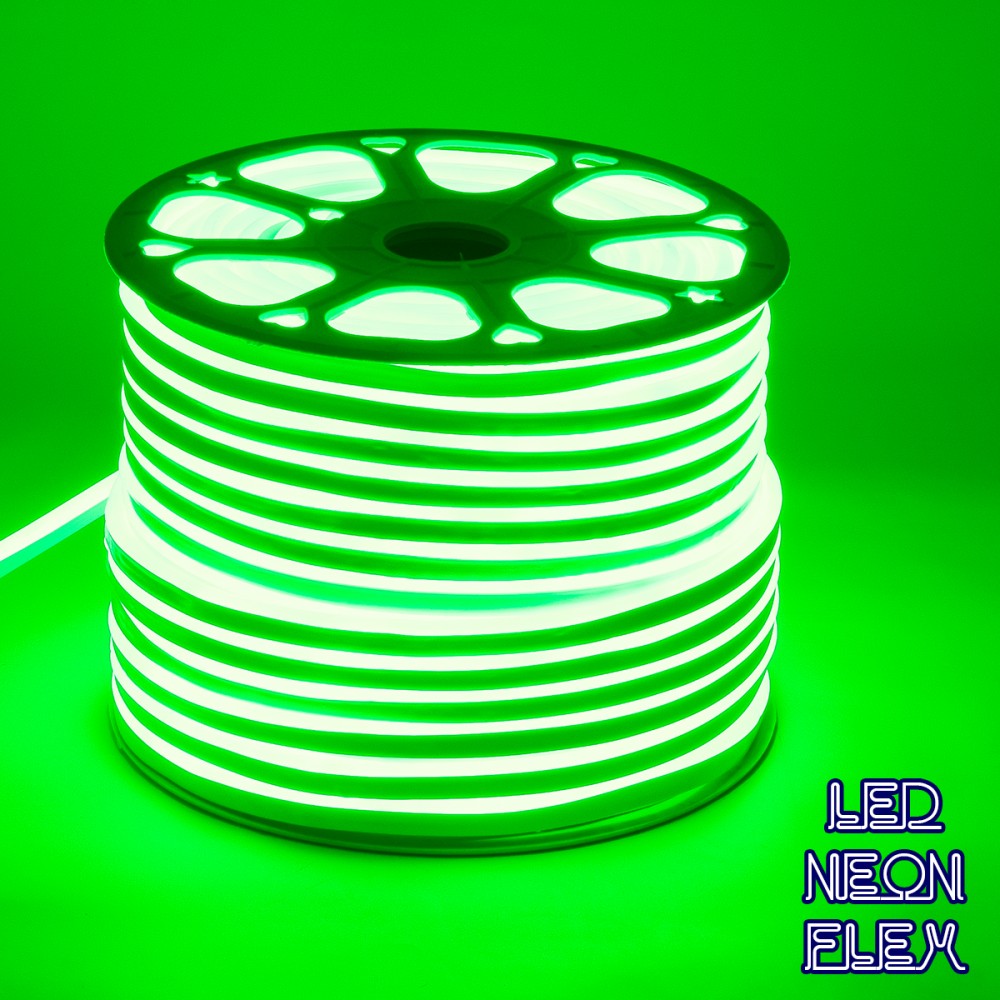 GloboStar® 70574 OVALE 120° Degree Neon Flex Epistar LED SMD 2835 1m 12W/m 120LED/m 1212lm/m 120° DC 230V Αδιάβροχη IP68 Πράσινο Dimmable - 70574 GloboStar® 70574 OVALE 120° Degree Neon Flex Epistar LED SMD 2835 1m 12W/m 120LED/m 1212lm/m 120° DC 230V Αδιάβροχη IP68 Πράσινο Dimmable - 70574