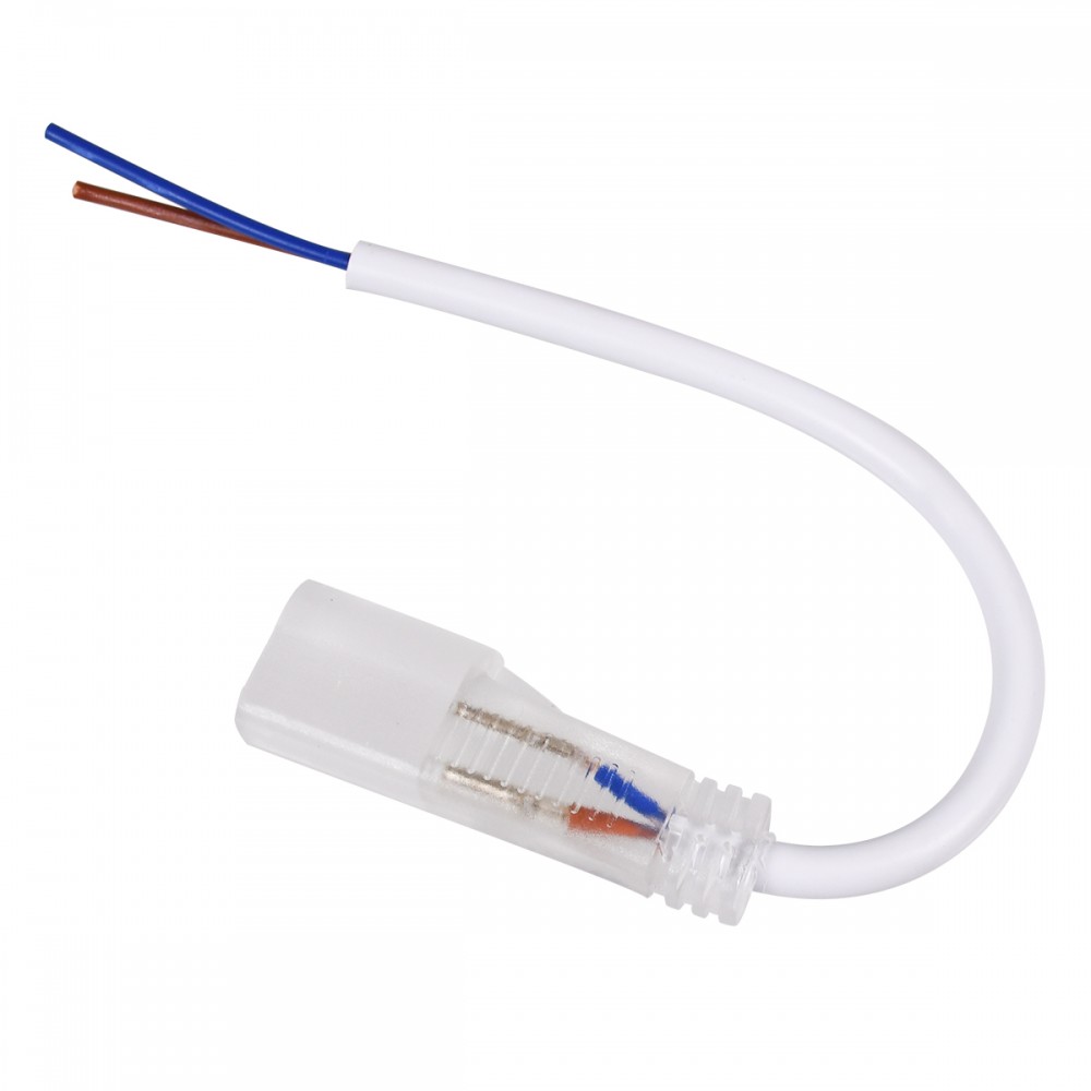 GloboStar® 70613 Καλώδιο Τροφοδοσίας για OVALE 120° Degree Neon Flex LED 24V 2 Pin Αδιάβροχο IP68 - 70613 GloboStar® 70613 Καλώδιο Τροφοδοσίας για OVALE 120° Degree Neon Flex LED 24V 2 Pin Αδιάβροχο IP68 - 70613