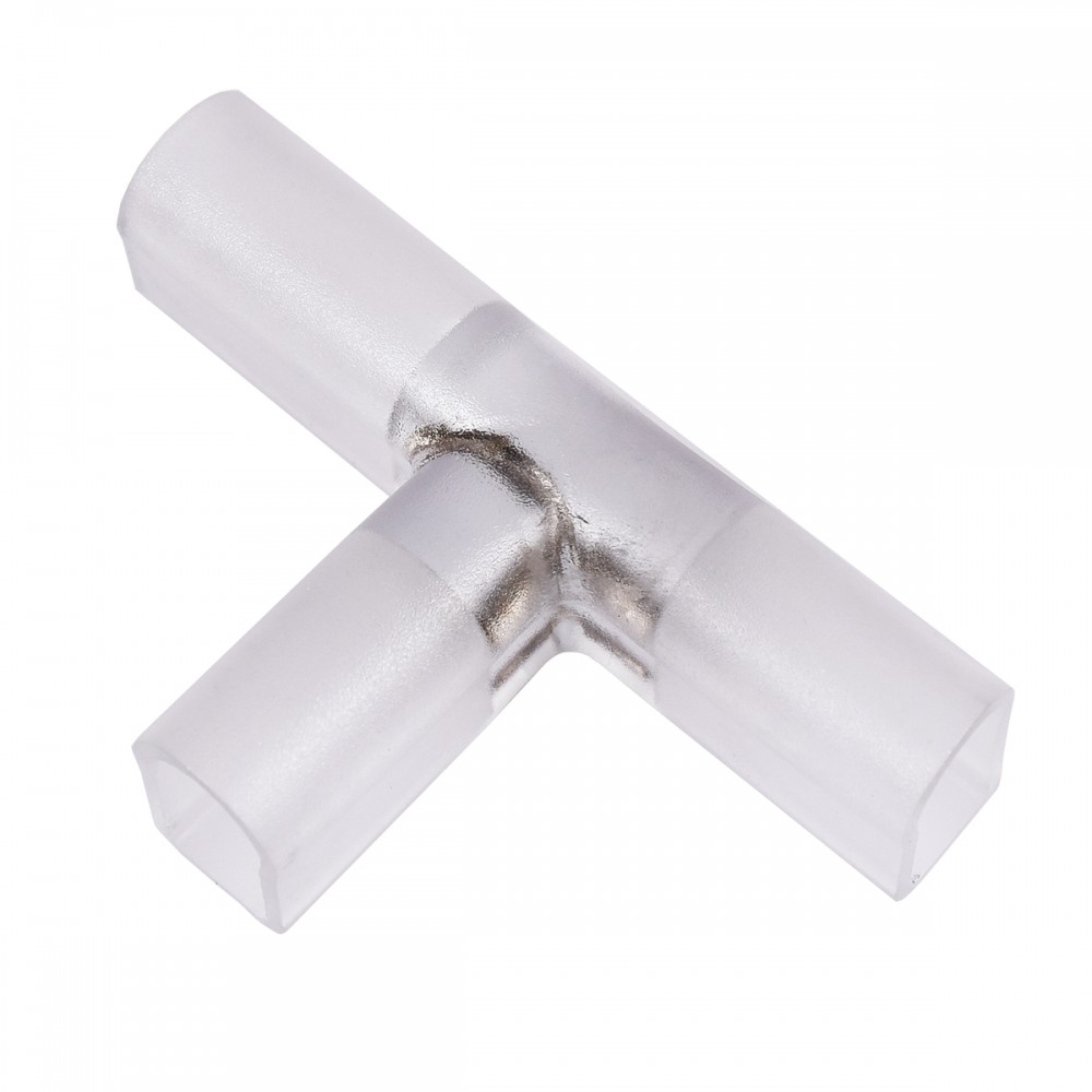 GloboStar® 70620 Σύνδεσμος T για OVALE 120° Degree Neon Flex LED DC 24V & DC 230V 2 Pin Αδιάβροχος IP68 - 70620 GloboStar® 70620 Σύνδεσμος T για OVALE 120° Degree Neon Flex LED DC 24V & DC 230V 2 Pin Αδιάβροχος IP68 - 70620