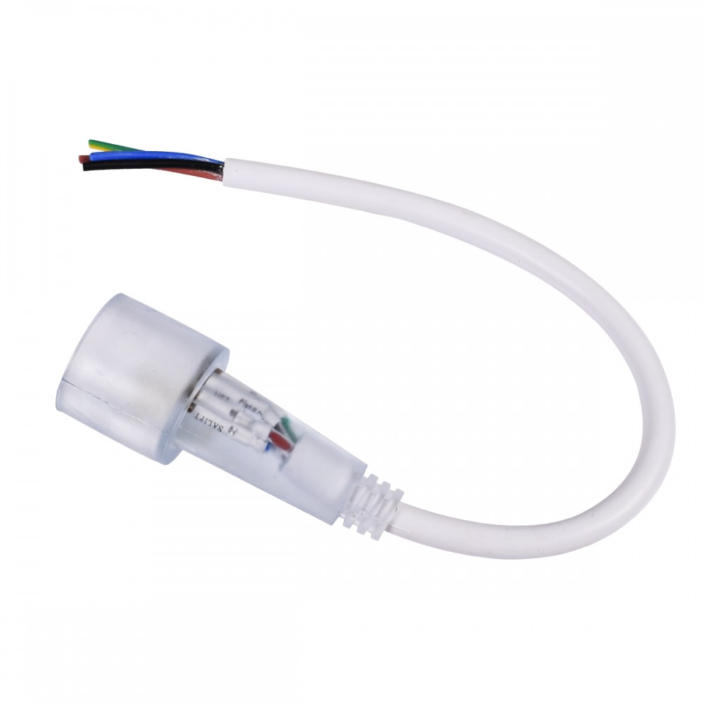 GloboStar® 70634 Καλώδιο Τροφοδοσίας για TUBE 360° Degree Neon Flex LED 24V RGB 4 Pin Αδιάβροχο IP68 - 70634 GloboStar® 70634 Καλώδιο Τροφοδοσίας για TUBE 360° Degree Neon Flex LED 24V RGB 4 Pin Αδιάβροχο IP68 - 70634