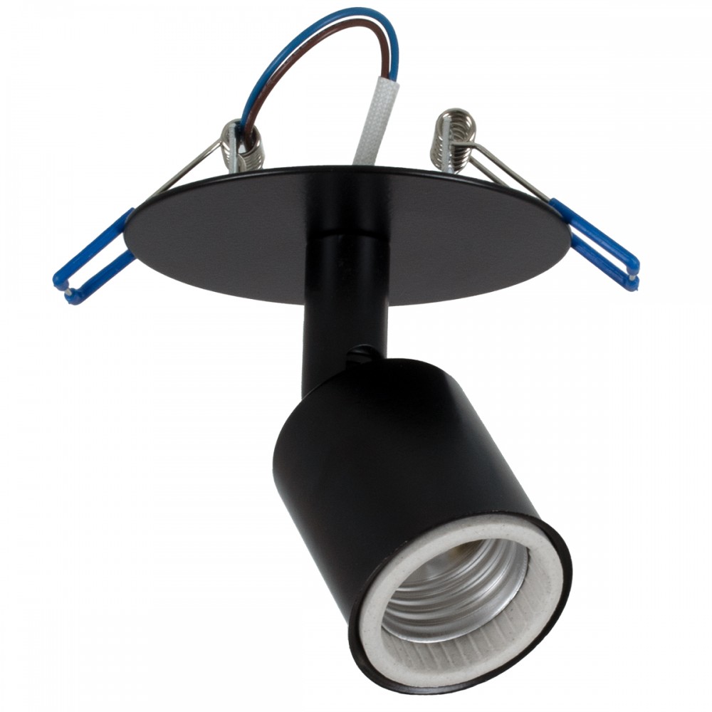 GloboStar® SARA 00849 Μοντέρνο Χωνευτό Φωτιστικό Οροφής / Τοίχου Μονόφωτο 1xE27 Μεταλλικό Μαύρο Φ8 x Υ8.5cm - 00849 GloboStar® SARA 00849 Μοντέρνο Χωνευτό Φωτιστικό Οροφής / Τοίχου Μονόφωτο 1xE27 Μεταλλικό Μαύρο Φ8 x Υ8.5cm - 00849