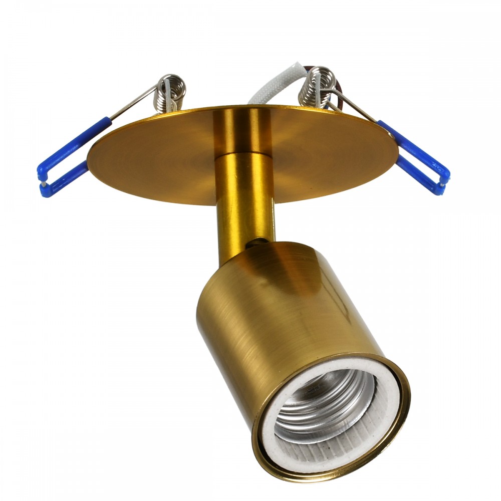 GloboStar® SARA 00852 Μοντέρνο Χωνευτό Φωτιστικό Οροφής / Τοίχου Μονόφωτο 1xE27 Μεταλλικό Μπρονζέ Χρυσό Φ8 x Υ8.5cm - 00852 GloboStar® SARA 00852 Μοντέρνο Χωνευτό Φωτιστικό Οροφής / Τοίχου Μονόφωτο 1xE27 Μεταλλικό Μπρονζέ Χρυσό Φ8 x Υ8.5cm - 00852