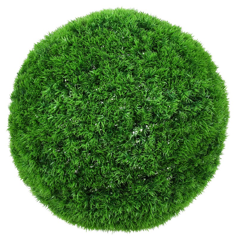 GloboStar® 78511 Artificial - Συνθετικό Τεχνητό Διακοσμητικό Φυτό Θάμνος Γρασίδι Πράσινο Φ48cm