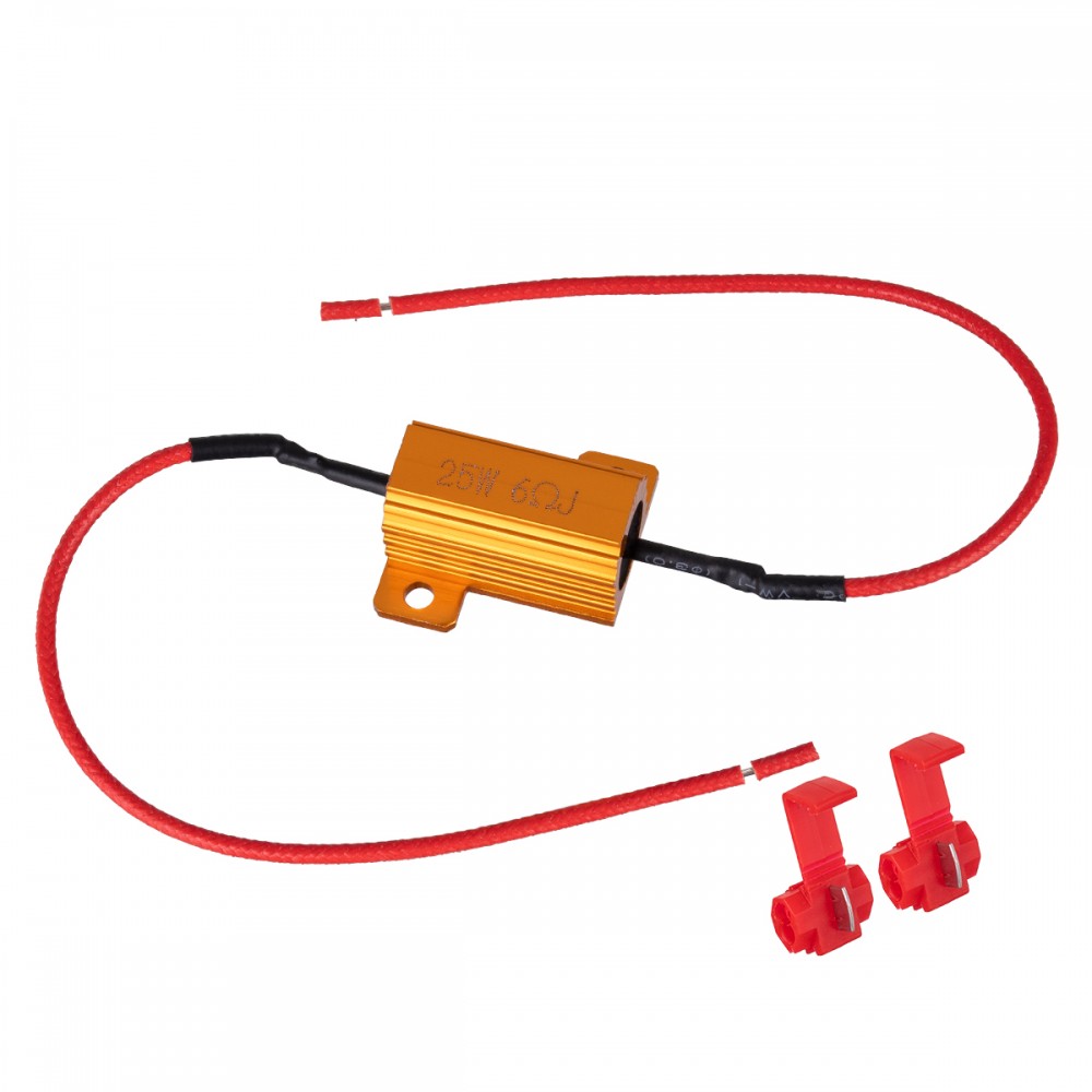 GloboStar® 81641 Βατική Αντίσταση Ακύρωσης Ένδειξης Βλάβης Can-Bus 25W 6 Ohm - 81641 GloboStar® 81641 Βατική Αντίσταση Ακύρωσης Ένδειξης Βλάβης Can-Bus 25W 6 Ohm - 81641