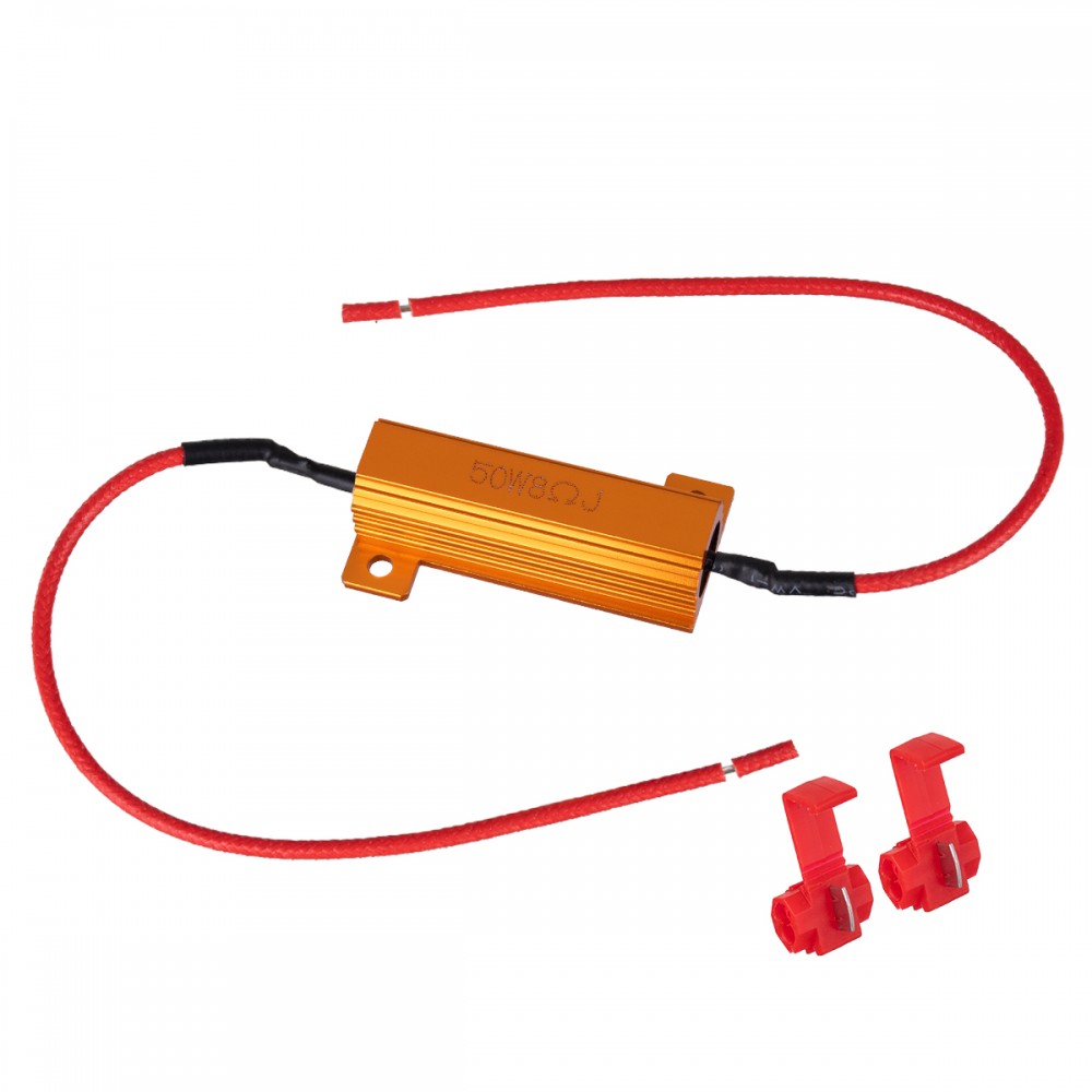 GloboStar® 81644 Βατική Αντίσταση Ακύρωσης Ένδειξης Βλάβης Can-Bus 50W 8 Ohm - 81644 GloboStar® 81644 Βατική Αντίσταση Ακύρωσης Ένδειξης Βλάβης Can-Bus 50W 8 Ohm - 81644
