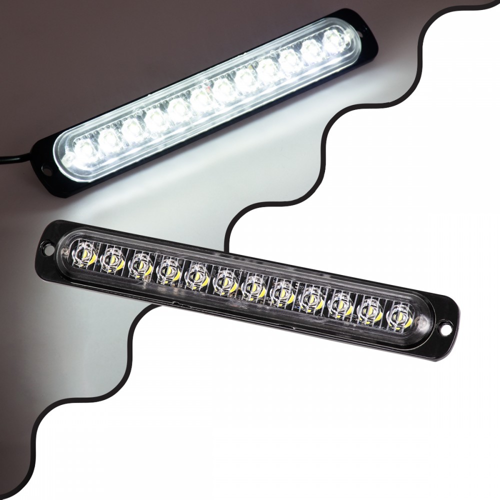 GloboStar® 85270 PRO Series Μπάρα Σήμανσης Οχήματος Ασθενοφόρου για Αυτοκίνητα & Φορτηγά 10 Προγραμμάτων Φωτισμού STROBE LED SMD 3030 15W DC 10-30V Αδιάβροχη IP65 Ψυχρό Λευκό 6000K - 85270 GloboStar® 85270 PRO Series Μπάρα Σήμανσης Οχήματος Ασθενοφόρου για Αυτοκίνητα & Φορτηγά 10 Προγραμμάτων Φωτισμού STROBE LED SMD 3030 15W DC 10-30V Αδιάβροχη IP65 Ψυχρό Λευκό 6000K - 85270