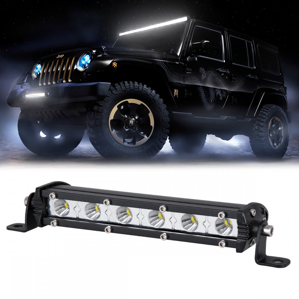 GloboStar® 85450 PRO Series Μπάρα Ίσια - Straight - DRL για Αυτοκίνητα & Φορτηγά LED CREE XBD 18W 1800lm DC 10-30V Αδιάβροχη IP65 Ψυχρό Λευκό 6000K - 85450 GloboStar® 85450 PRO Series Μπάρα Ίσια - Straight - DRL για Αυτοκίνητα & Φορτηγά LED CREE XBD 18W 1800lm DC 10-30V Αδιάβροχη IP65 Ψυχρό Λευκό 6000K - 85450