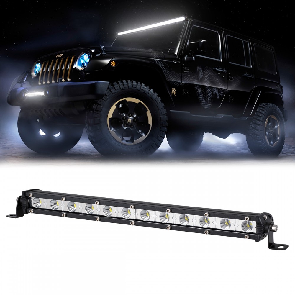 GloboStar® 85451 PRO Series Μπάρα Ίσια - Straight για Αυτοκίνητα & Φορτηγά LED CREE XBD 36W 3600lm DC 10-30V Αδιάβροχη IP65 Ψυχρό Λευκό 6000K - 85451 GloboStar® 85451 PRO Series Μπάρα Ίσια - Straight για Αυτοκίνητα & Φορτηγά LED CREE XBD 36W 3600lm DC 10-30V Αδιάβροχη IP65 Ψυχρό Λευκό 6000K - 85451