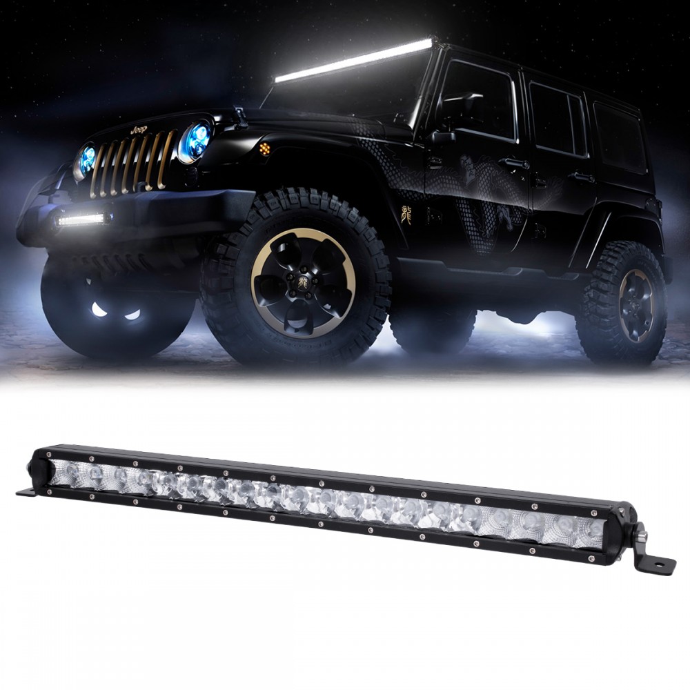 GloboStar® 85452 PRO Series Μπάρα Ίσια - Straight για Αυτοκίνητα & Φορτηγά LED CREE XBD 100W 10000lm DC 10-30V Αδιάβροχη IP65 Ψυχρό Λευκό 6000K - 85452 GloboStar® 85452 PRO Series Μπάρα Ίσια - Straight για Αυτοκίνητα & Φορτηγά LED CREE XBD 100W 10000lm DC 10-30V Αδιάβροχη IP65 Ψυχρό Λευκό 6000K - 85452