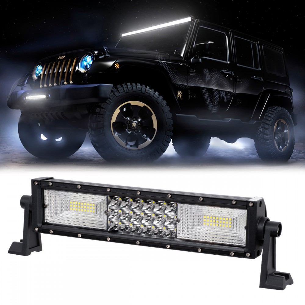 GloboStar® 85481 PRO Series Μπάρα Ίσια - Straight TRI-ROW 7D για Αυτοκίνητα & Φορτηγά LED CREE XBD 162W 16200lm 15° & 60° DC 10-30V Αδιάβροχη IP65 Ψυχρό Λευκό 6000K - 85481 GloboStar® 85481 PRO Series Μπάρα Ίσια - Straight TRI-ROW 7D για Αυτοκίνητα & Φορτηγά LED CREE XBD 162W 16200lm 15° & 60° DC 10-30V Αδιάβροχη IP65 Ψυχρό Λευκό 6000K - 85481