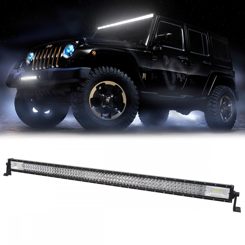 GloboStar® 85485 PRO Series Μπάρα Ίσια - Straight TRI-ROW 7D για Αυτοκίνητα & Φορτηγά LED CREE XBD 675W 67500lm 15° & 60° DC 10-30V Αδιάβροχη IP65 Ψυχρό Λευκό 6000K - 85485 GloboStar® 85485 PRO Series Μπάρα Ίσια - Straight TRI-ROW 7D για Αυτοκίνητα & Φορτηγά LED CREE XBD 675W 67500lm 15° & 60° DC 10-30V Αδιάβροχη IP65 Ψυχρό Λευκό 6000K - 85485