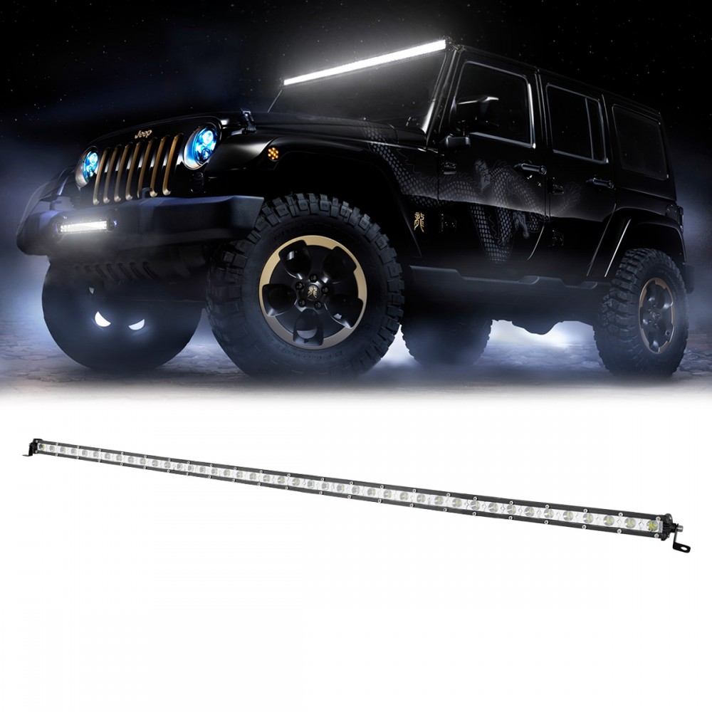 GloboStar® 85453 PRO Series Μπάρα Ίσια - Straight για Αυτοκίνητα & Φορτηγά LED CREE XBD 126W 12600lm DC 10-30V Αδιάβροχη IP65 Ψυχρό Λευκό 6000K - 85453 GloboStar® 85453 PRO Series Μπάρα Ίσια - Straight για Αυτοκίνητα & Φορτηγά LED CREE XBD 126W 12600lm DC 10-30V Αδιάβροχη IP65 Ψυχρό Λευκό 6000K - 85453