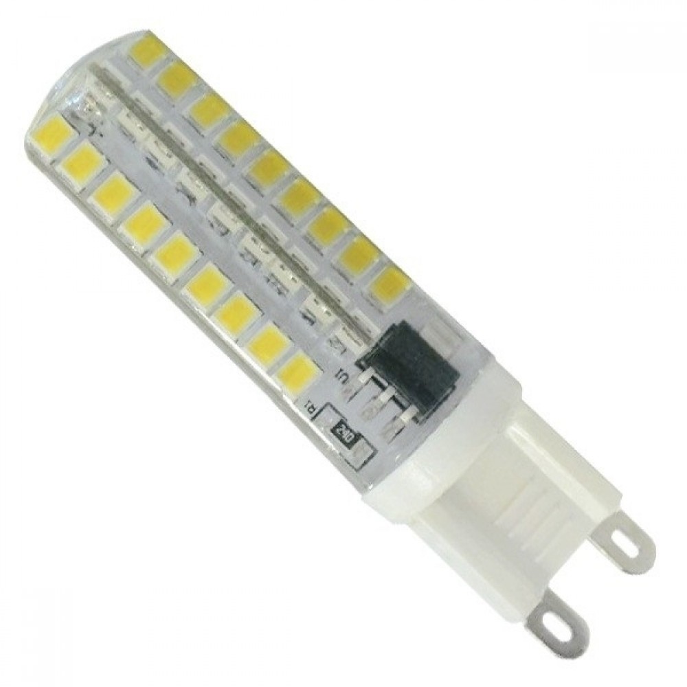 GloboStar® 115098 Λάμπα G9 LED SMD 2835 5.5W 510lm 320° AC 230V Σιλικόνης Dimmable Φυσικό Λευκό 4500K - 115098 GloboStar® 115098 Λάμπα G9 LED SMD 2835 5.5W 510lm 320° AC 230V Σιλικόνης Dimmable Φυσικό Λευκό 4500K - 115098