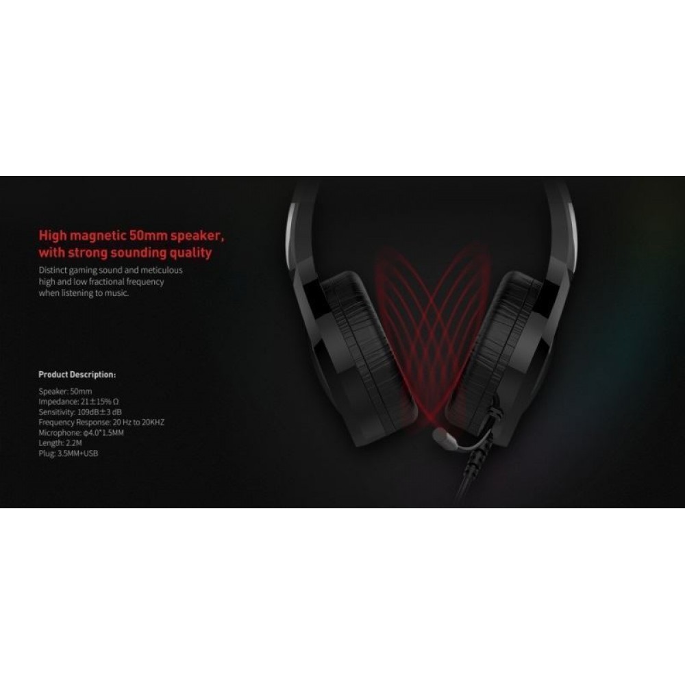 Gaming Ακουστικά - Havit H2232d - 21.05.0004 Gaming Ακουστικά - Havit H2232d - 21.05.0004