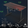 Gaming Γραφείο - Eureka Ergonomic® ERK-GIP-P47B - 22.01.0001 Gaming Γραφείο - Eureka Ergonomic® ERK-GIP-P47B - 22.01.0001