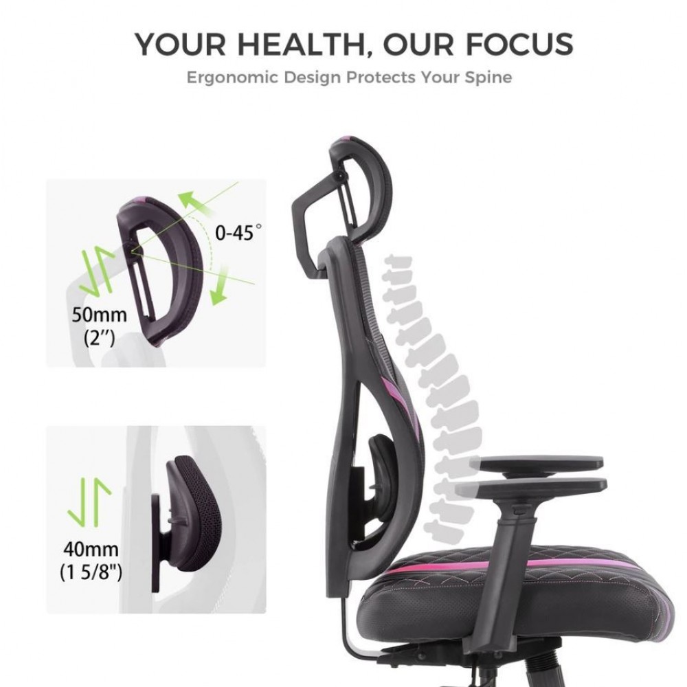 Gaming Καρέκλα - Eureka Ergonomic® ONEX-GE300-BP - 22.01.0017 Gaming Καρέκλα - Eureka Ergonomic® ONEX-GE300-BP - 22.01.0017