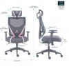 Gaming Καρέκλα - Eureka Ergonomic® ONEX-GE300-BP - 22.01.0017 Gaming Καρέκλα - Eureka Ergonomic® ONEX-GE300-BP - 22.01.0017