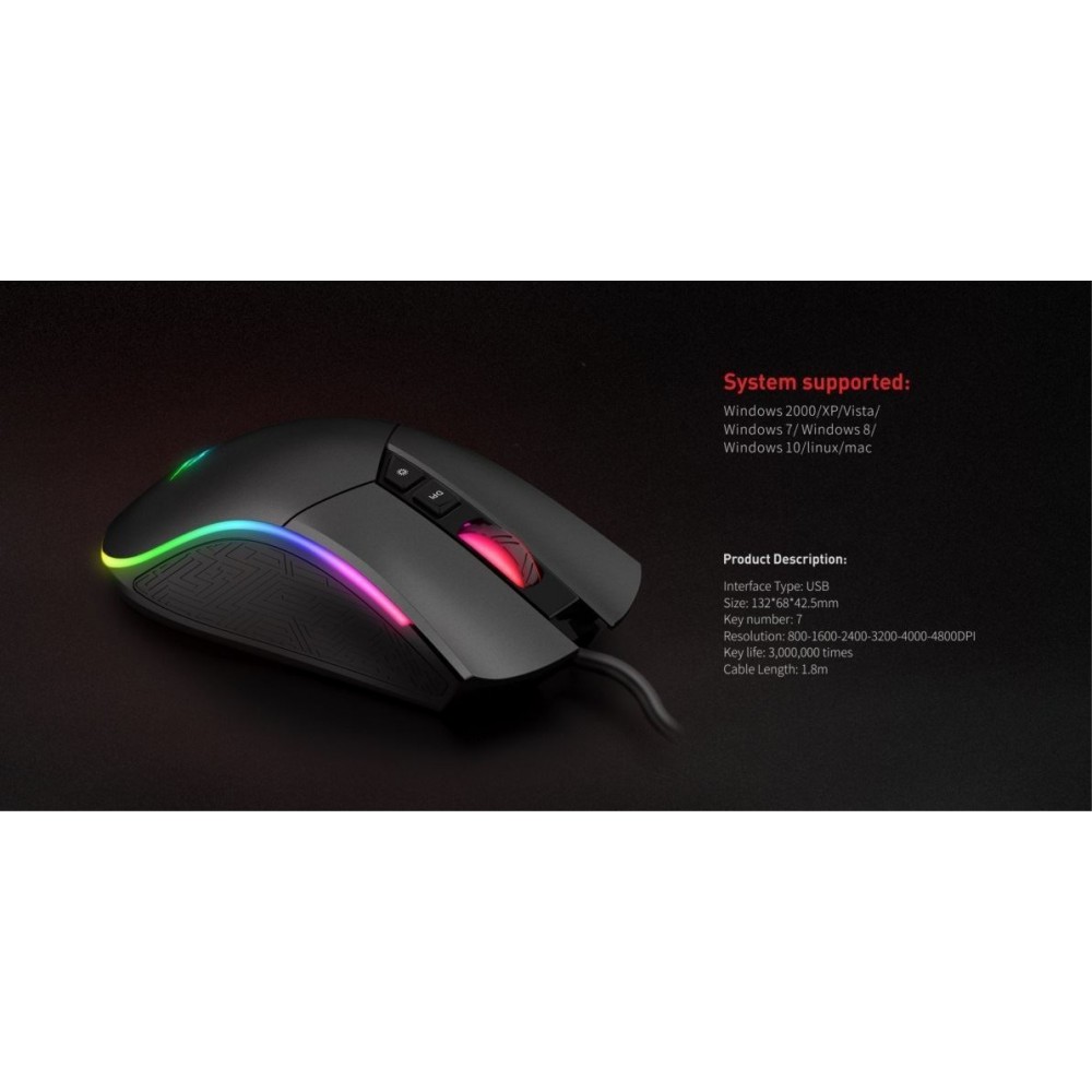 Gaming Ποντίκι - Havit MS1001A - 21.04.0003 Gaming Ποντίκι - Havit MS1001A - 21.04.0003