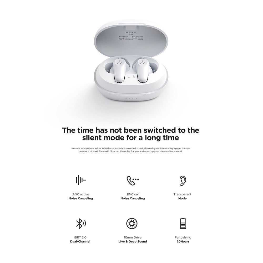 Havit - HAKII - TIME (White) - 21.05.0050 Havit - HAKII - TIME (White) - 21.05.0050