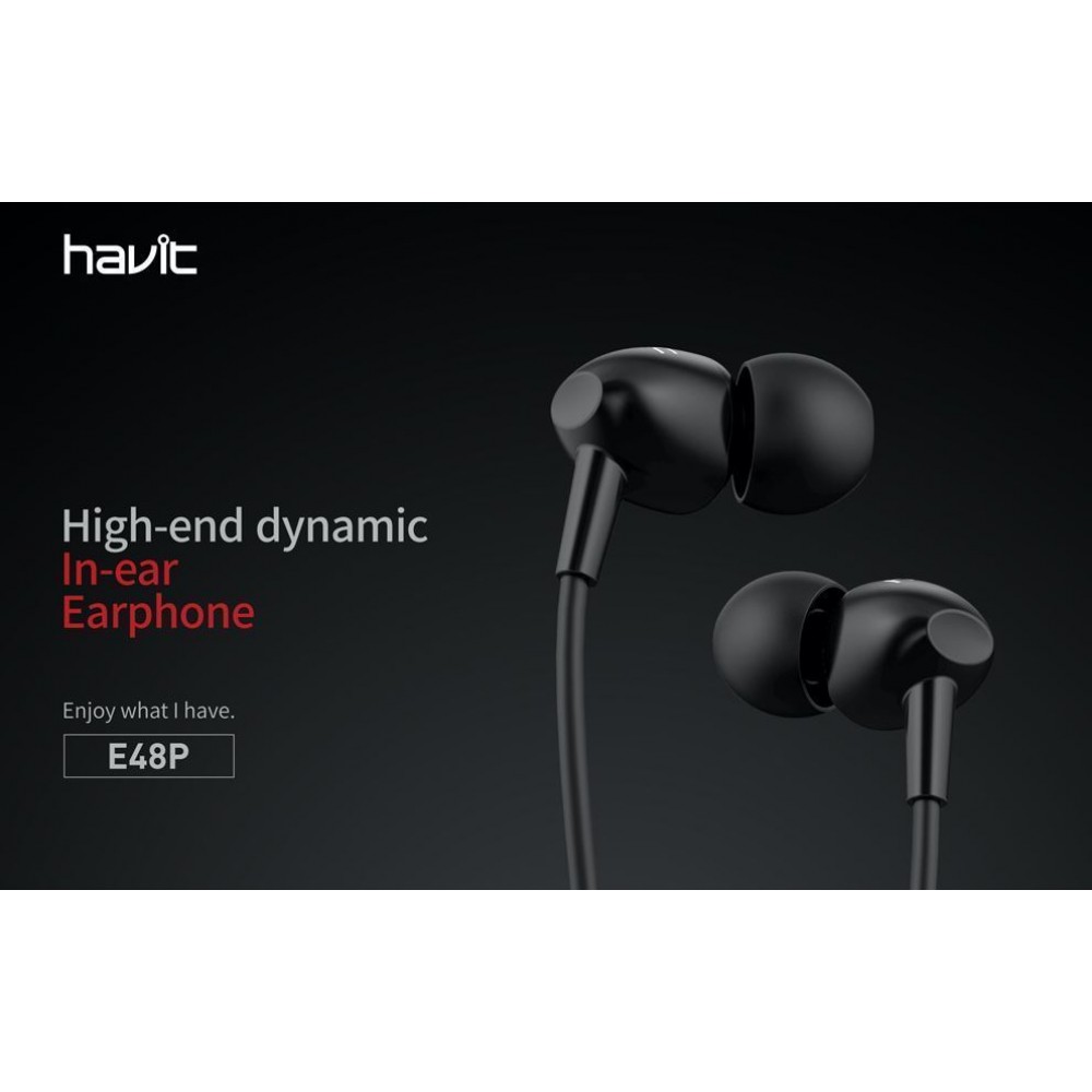 Καλωδιακά Ακουστικά - Havit E48P (RED) - 21.16.0002 Καλωδιακά Ακουστικά - Havit E48P (RED) - 21.16.0002