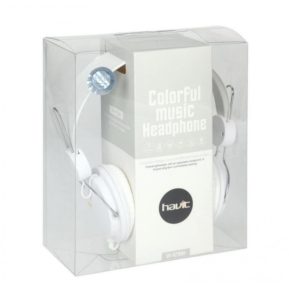 Καλωδιακά Ακουστικά - Havit H2198d (WHITE) - 21.05.0007 Καλωδιακά Ακουστικά - Havit H2198d (WHITE) - 21.05.0007