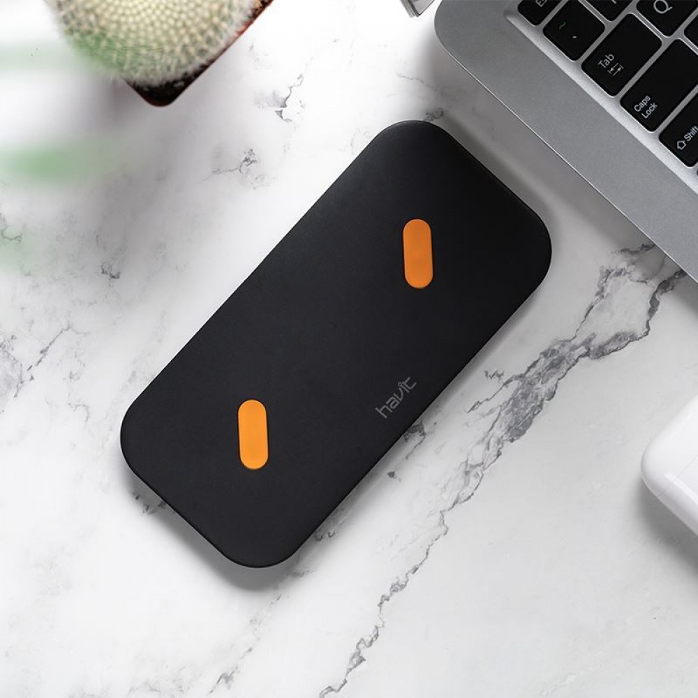Φορητός Ασύρματος Φορτιστής - Havit H340 (Black) - 21.17.0029 Φορητός Ασύρματος Φορτιστής - Havit H340 (Black) - 21.17.0029