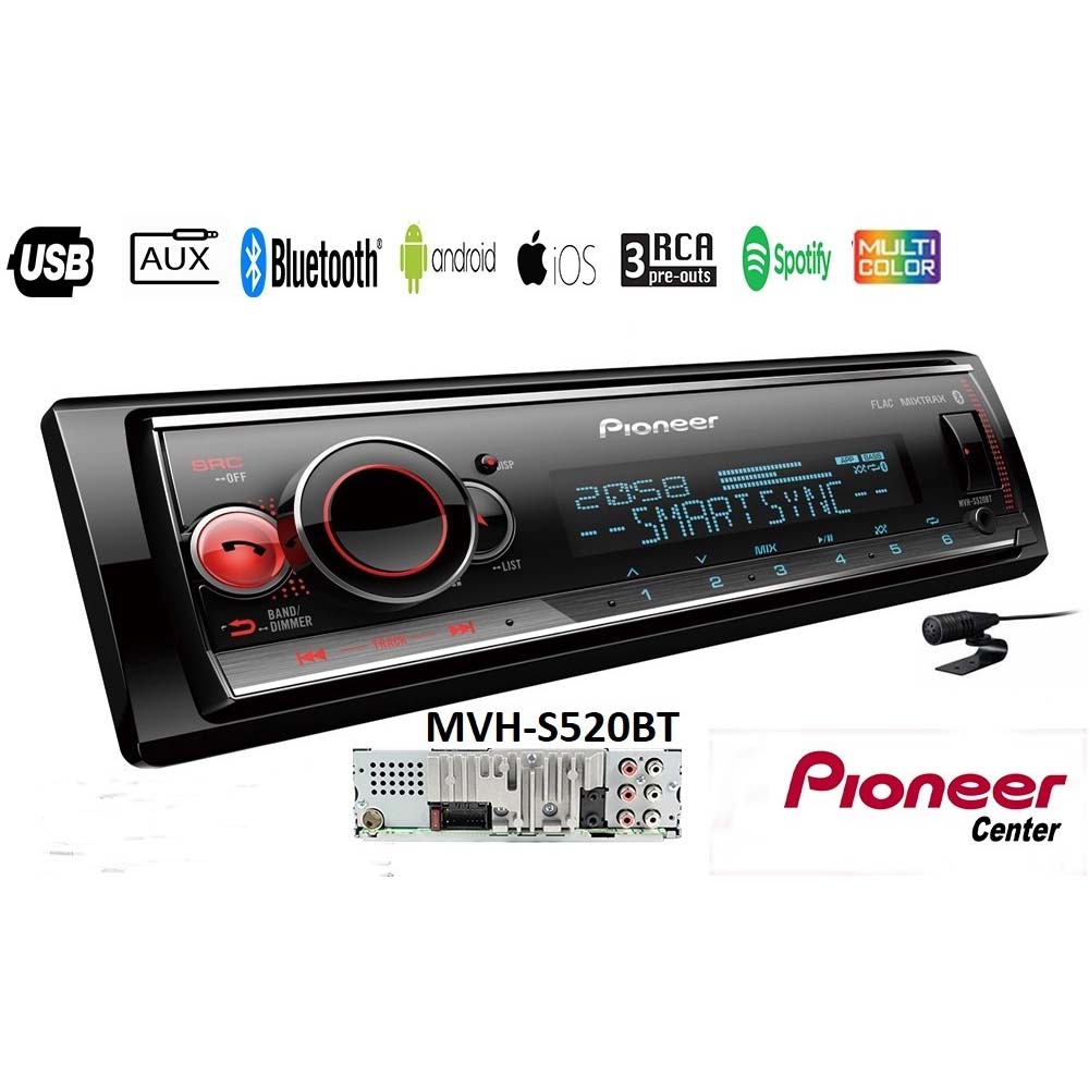 Radio/USB - Pioneer MVH-S520BT Radio/USB - Pioneer MVH-S520BT