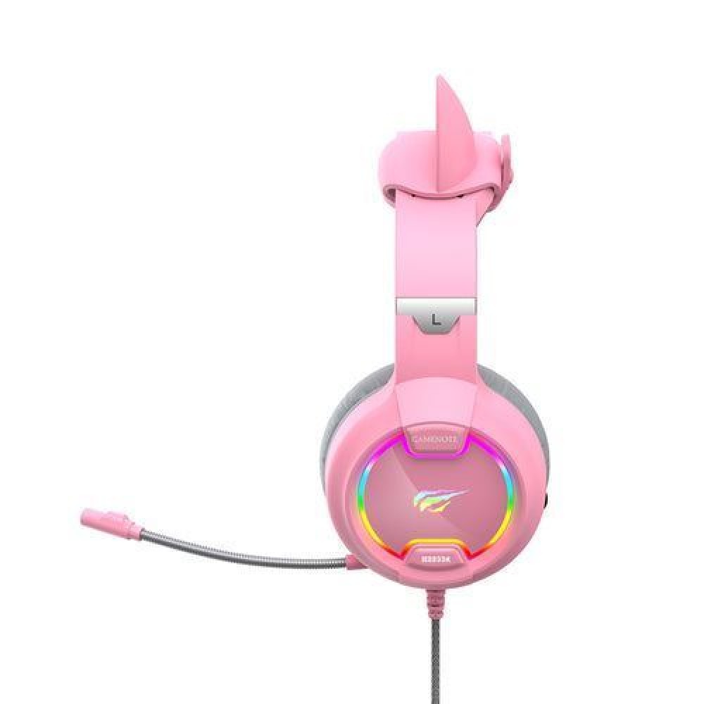 Gaming Ακουστικά - Havit H2233d (PINK) - 21.05.0082 Gaming Ακουστικά - Havit H2233d (PINK) - 21.05.0082