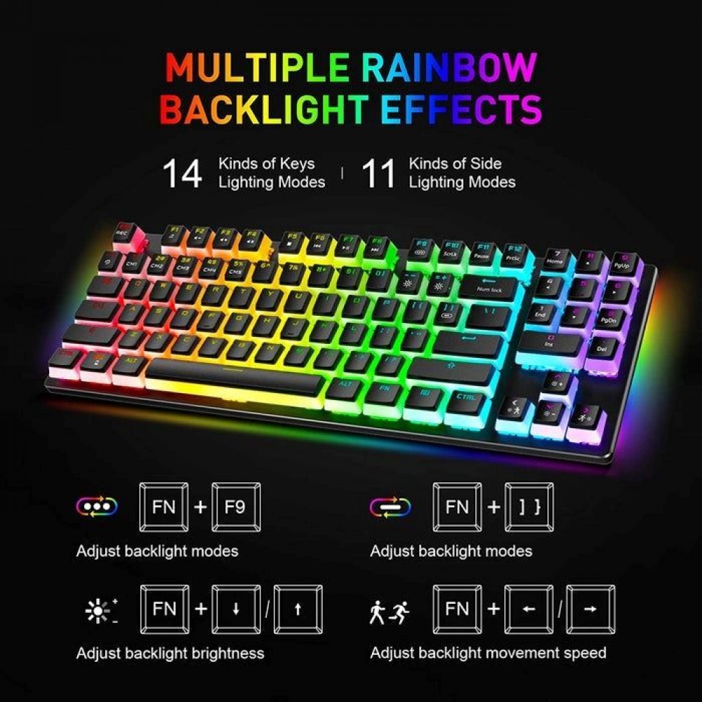 Gaming πληκτρολόγιο - Havit KB851L - 21.03.0021 Gaming πληκτρολόγιο - Havit KB851L - 21.03.0021
