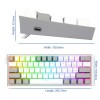 Gaming πληκτρολόγιο - Redragon K616-RGB Fizz Pro (Grey/White) - 28.01.0011 Gaming πληκτρολόγιο - Redragon K616-RGB Fizz Pro (Grey/White) - 28.01.0011