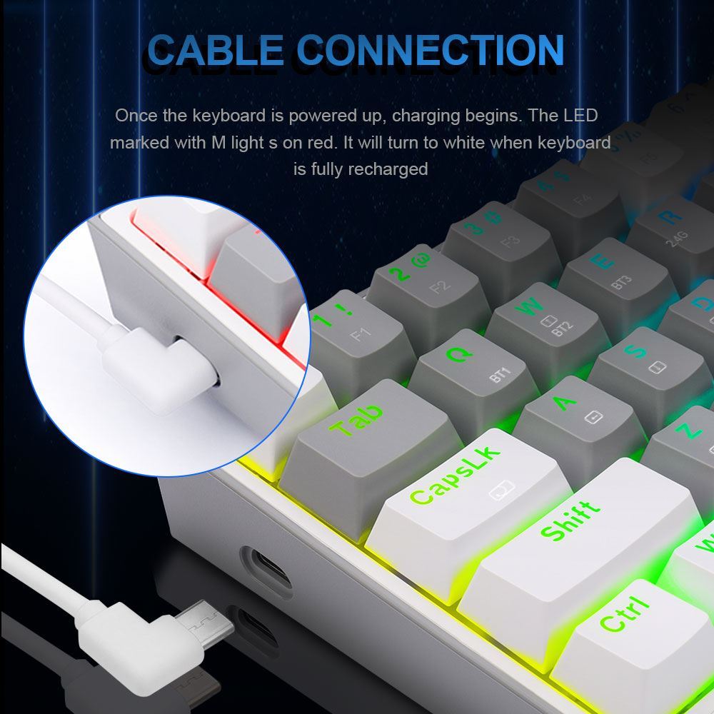 Gaming πληκτρολόγιο - Redragon K616-RGB Fizz Pro (Grey/White) - 28.01.0011 Gaming πληκτρολόγιο - Redragon K616-RGB Fizz Pro (Grey/White) - 28.01.0011