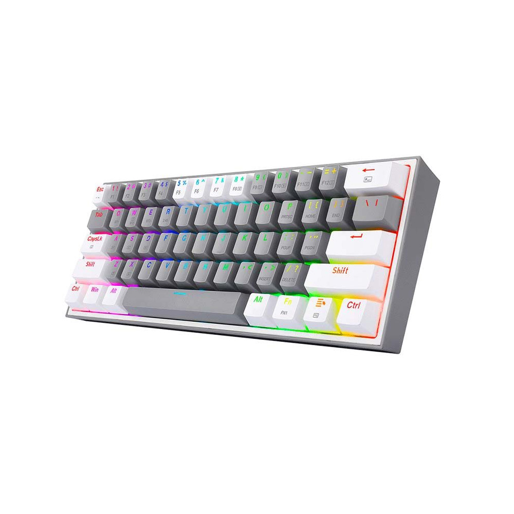 Gaming πληκτρολόγιο - Redragon K616-RGB Fizz Pro (Grey/White) - 28.01.0011 Gaming πληκτρολόγιο - Redragon K616-RGB Fizz Pro (Grey/White) - 28.01.0011