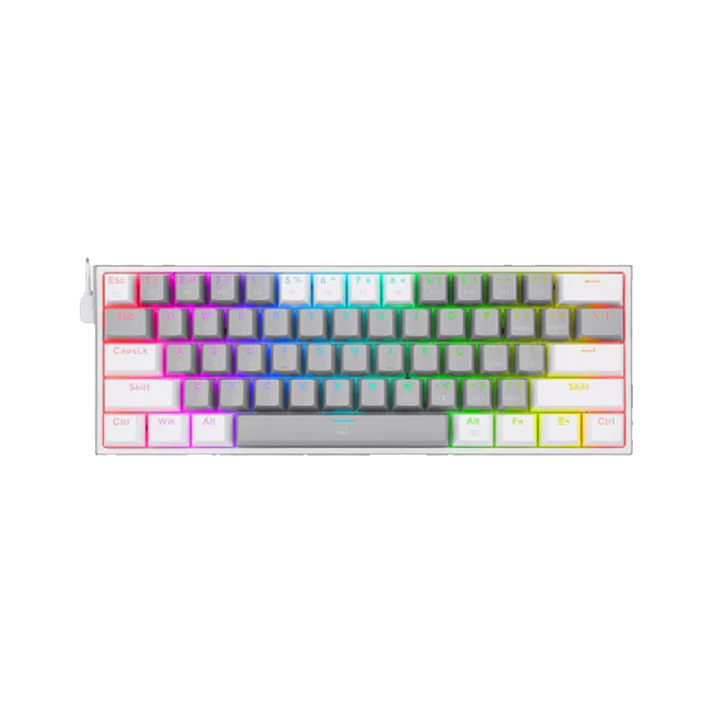 Gaming πληκτρολόγιο - Redragon K616-RGB Fizz Pro (Grey/White) - 28.01.0011 Gaming πληκτρολόγιο - Redragon K616-RGB Fizz Pro (Grey/White) - 28.01.0011