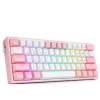 Gaming πληκτρολόγιο - Redragon K616-RGB Fizz Pro (Pink/White) - 28.01.0010 Gaming πληκτρολόγιο - Redragon K616-RGB Fizz Pro (Pink/White) - 28.01.0010