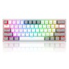 Gaming πληκτρολόγιο - Redragon K617 Fizz (White/Grey) Gaming πληκτρολόγιο - Redragon K617 Fizz (White/Grey)