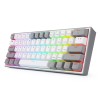 Gaming πληκτρολόγιο - Redragon K617 Fizz (White/Grey) Gaming πληκτρολόγιο - Redragon K617 Fizz (White/Grey)