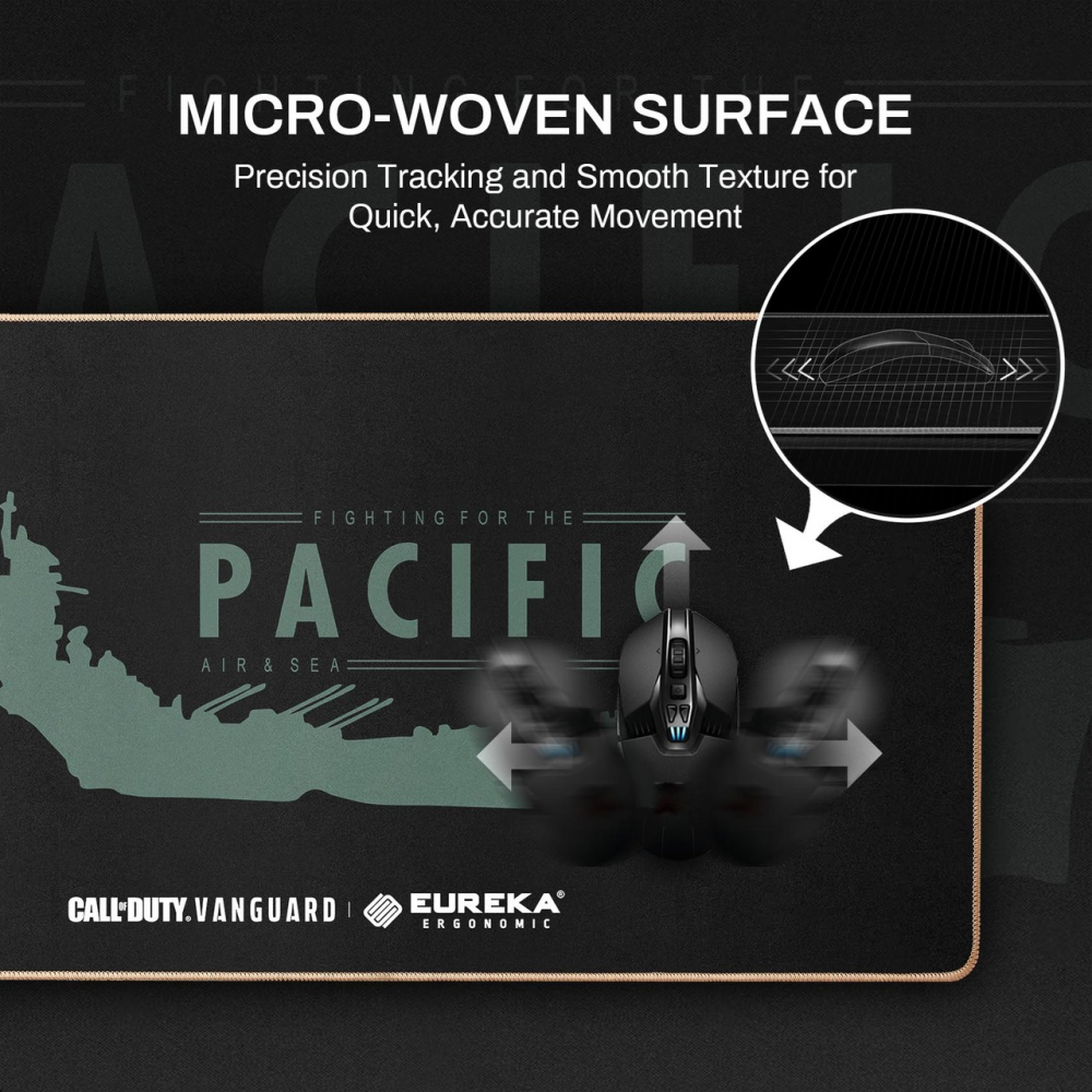 Gaming Mousepad - Eureka Ergonomic COD-MP04 - 22.07.0005 Gaming Mousepad - Eureka Ergonomic COD-MP04 - 22.07.0005