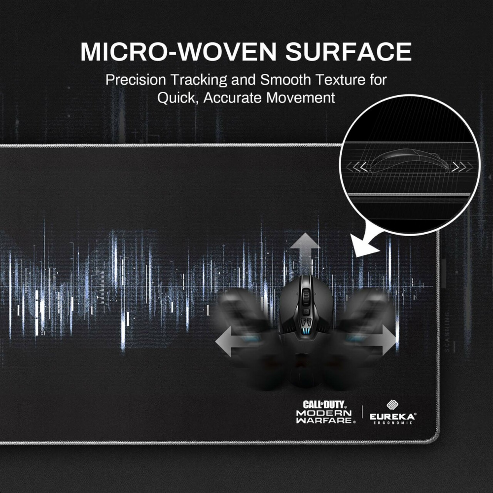Gaming Mousepad - Eureka Ergonomic COD-MP05 - 22.07.0006 Gaming Mousepad - Eureka Ergonomic COD-MP05 - 22.07.0006