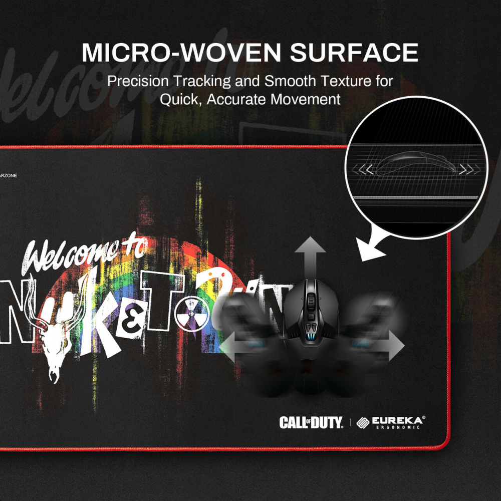 Gaming Mousepad - Eureka Ergonomic COD-MP07 - 22.07.0008 Gaming Mousepad - Eureka Ergonomic COD-MP07 - 22.07.0008