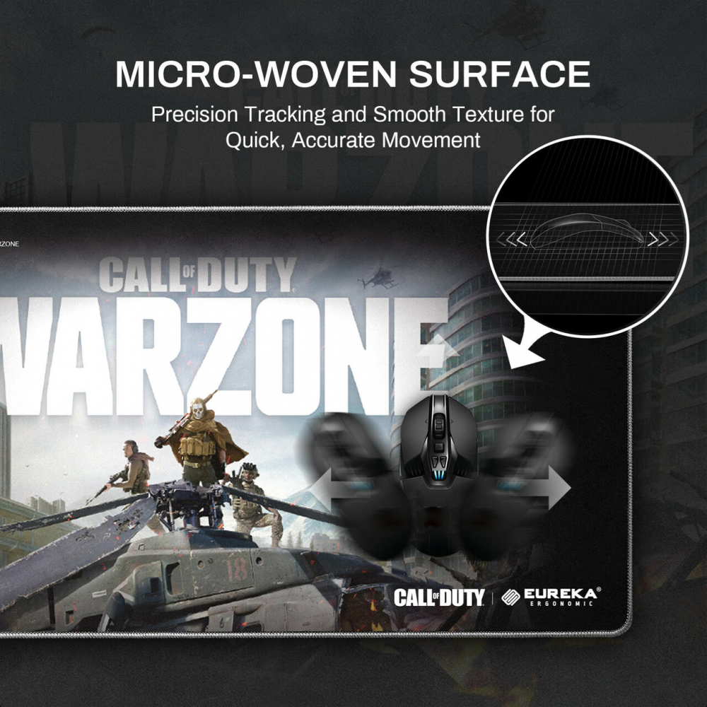 Gaming Mousepad - Eureka Ergonomic COD-MP08 - 22.07.0009 Gaming Mousepad - Eureka Ergonomic COD-MP08 - 22.07.0009