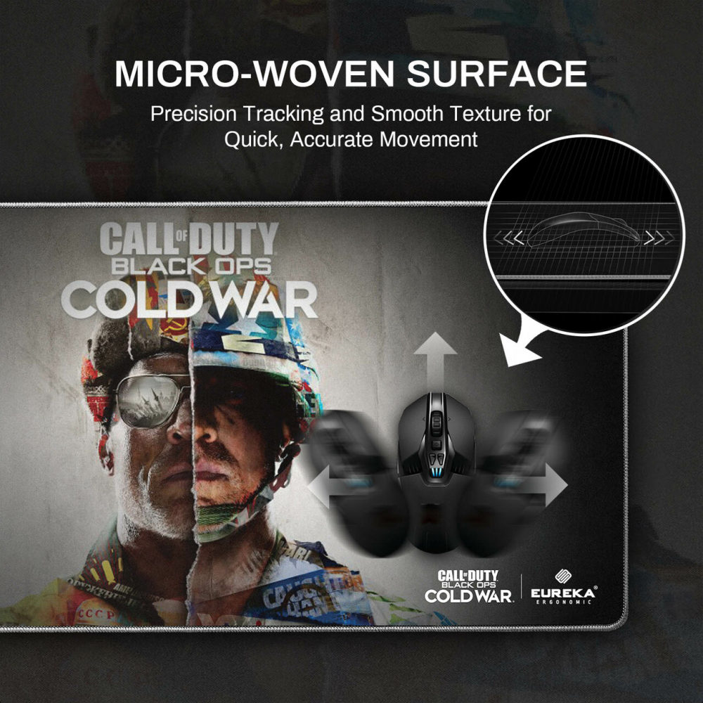 Gaming Mousepad - Eureka Ergonomic COD-MP09 - 22.07.0010 Gaming Mousepad - Eureka Ergonomic COD-MP09 - 22.07.0010