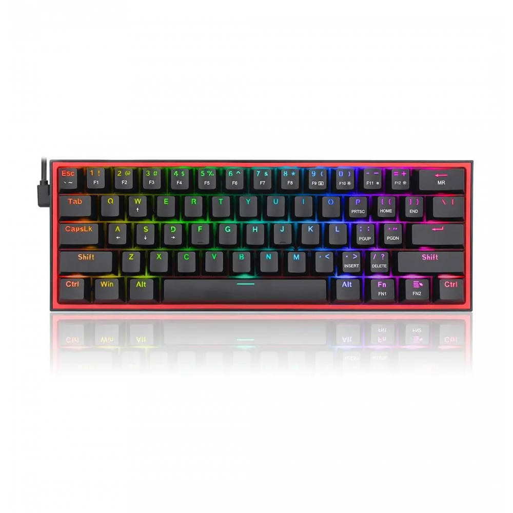 Gaming πληκτρολόγιο - Redragon K617 Fizz RGB (Black) Gaming πληκτρολόγιο - Redragon K617 Fizz RGB (Black)