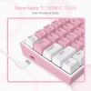 Gaming πληκτρολόγιο - Redragon K617 Fizz (White/Pink) Gaming πληκτρολόγιο - Redragon K617 Fizz (White/Pink)