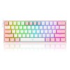 Gaming πληκτρολόγιο - Redragon K617 Fizz (White/Pink) Gaming πληκτρολόγιο - Redragon K617 Fizz (White/Pink)